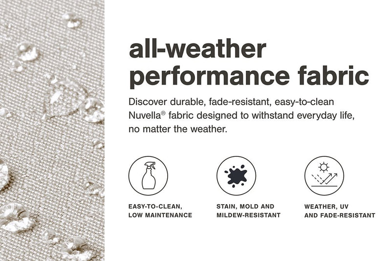 Beachcroft Outdoor Side Chair with Cushion (Set of 2)