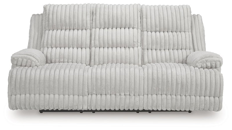 Rhines Falls Power Reclining Sofa with Drop Down Table