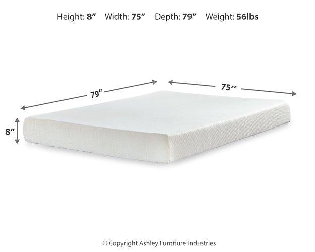 Chime 8 Inch Memory Foam Mattress in a Box
